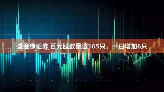 盛金缘证券 百元股数量达165只，一日增加6只