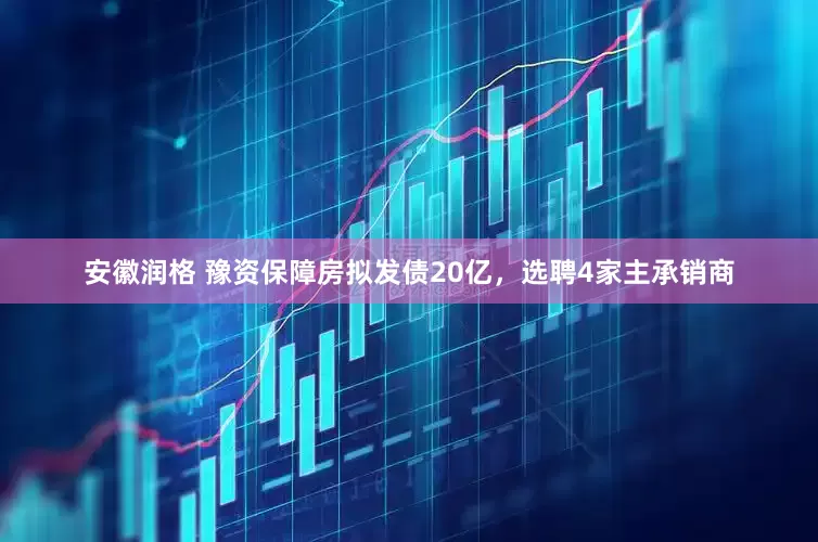 安徽润格 豫资保障房拟发债20亿，选聘4家主承销商